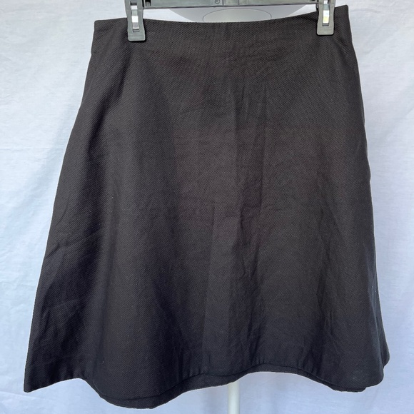 Acne Studios Dresses & Skirts - Acne Studios (L) A-line black cotton skirt with 4 pockets!